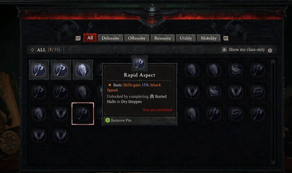 How to Use Aspects in Diablo 4?